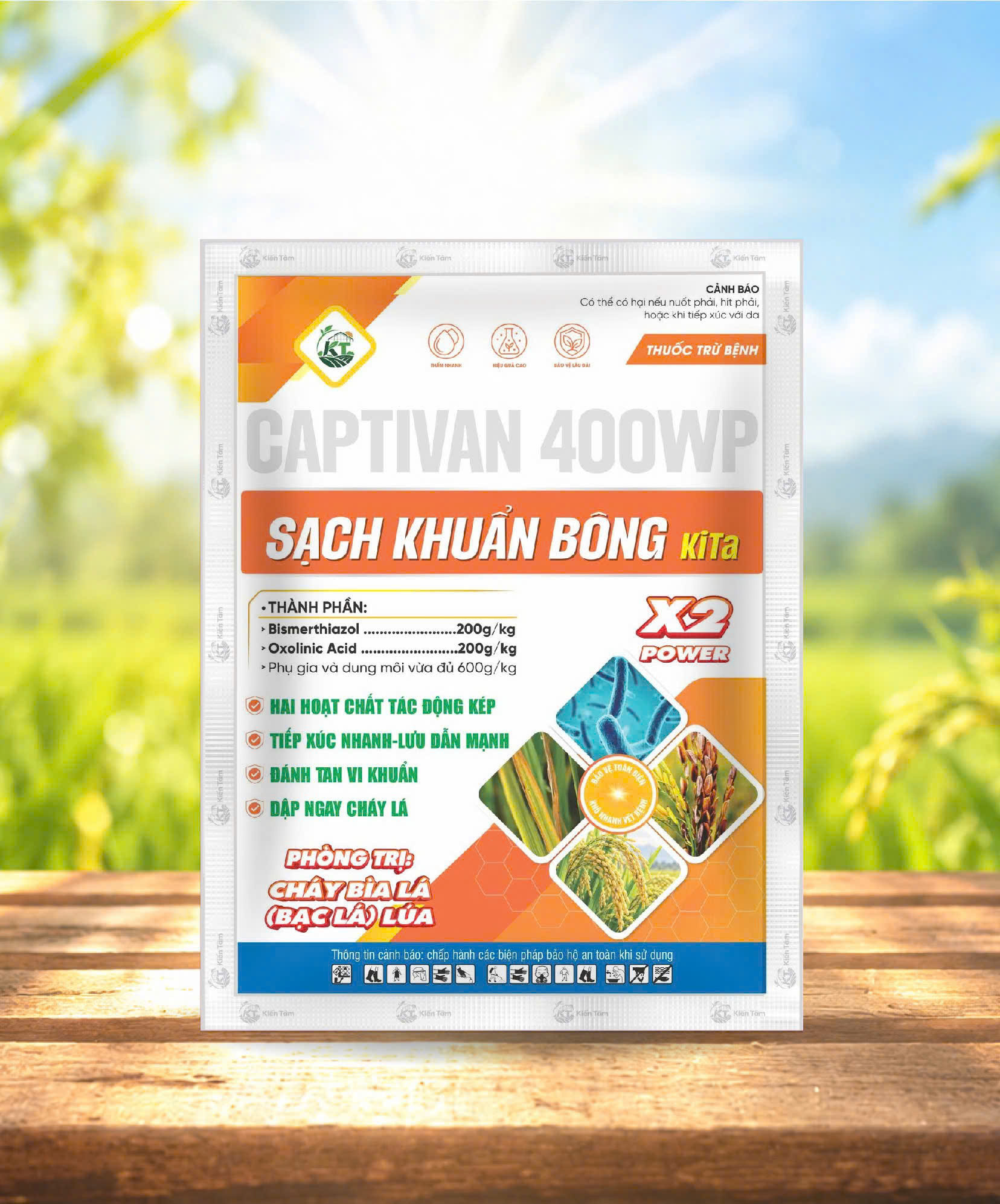 Sạch Khuẩn Bông 400WP